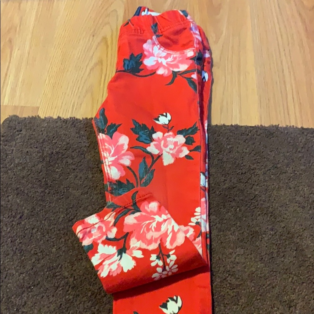 Floral Jeggings